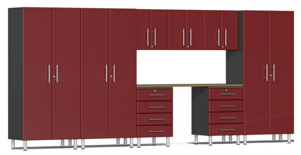 Ulti-MATE Garage 2.0 Series Red 9-Piece Set - UG27092R