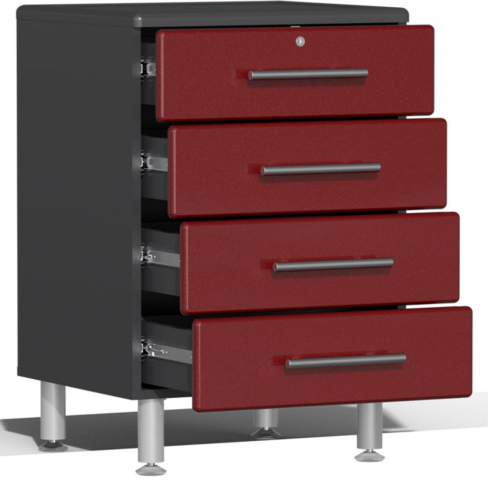 ULTI-MATE Garage 2.0 Series Red Metallic 18 - Piece Set
