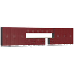 ULTI-MATE Garage 2.0 Series Red Metallic 19-Piece Set