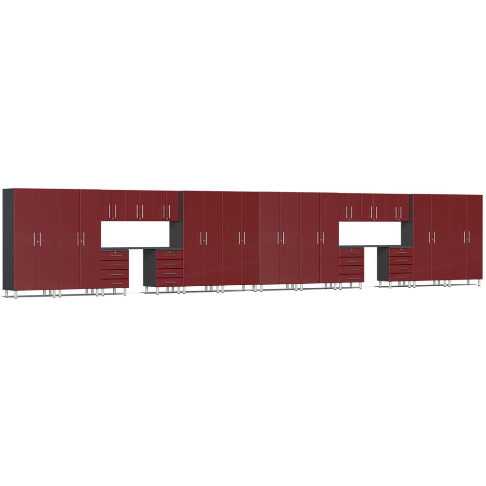 Ulti-MATE Garage 2.0 Series Red Metallic 20-Piece Set