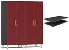 Ulti-MATE Garage 2.0 Series Red Metallic 3-Piece Cabinet