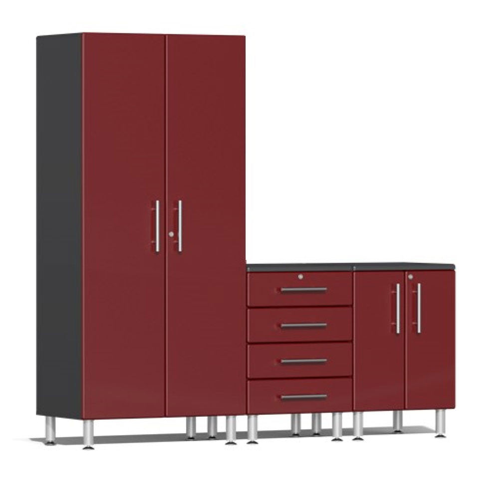 Ulti-MATE Garage 2.0 Series Red Metallic 3-Piece Set