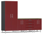 Ulti-MATE Garage 2.0 Series Red Metallic 5 Piece Set