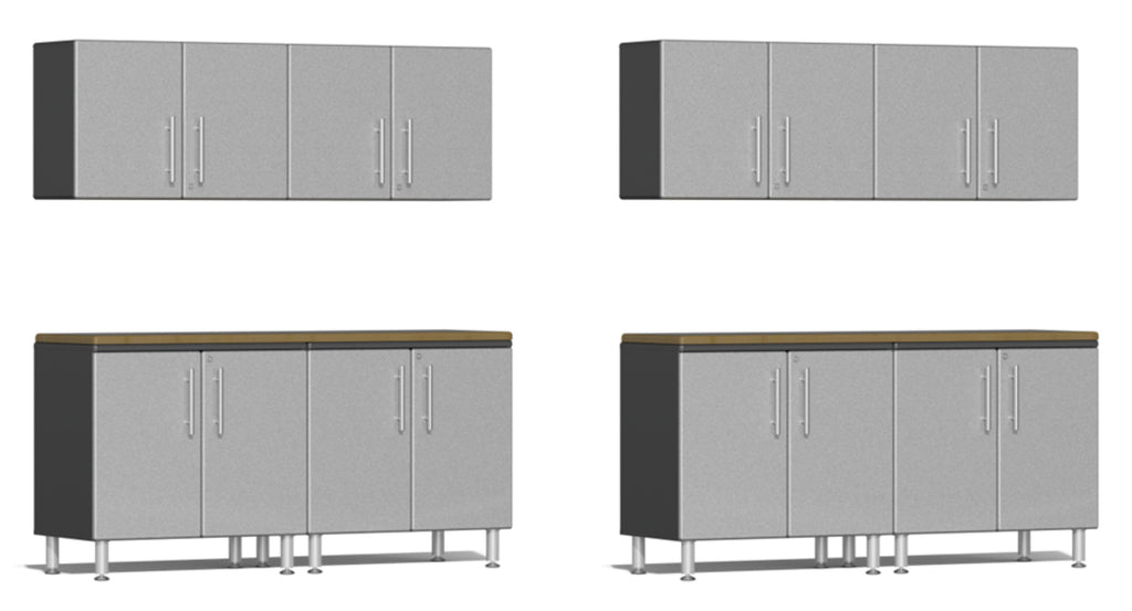 Ulti-MATE Garage 2.0 Series Silver 10-Piece Dual