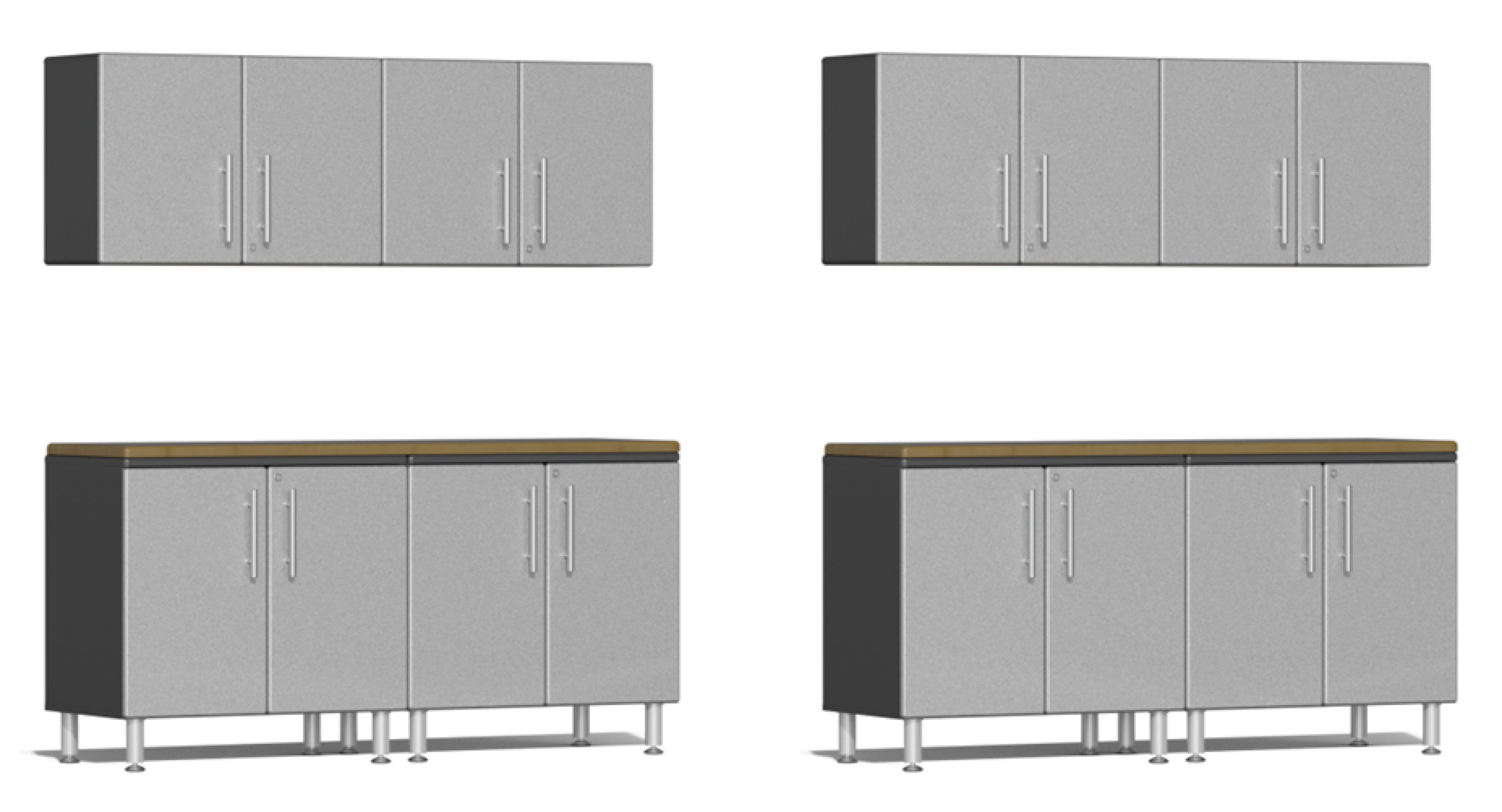 Ulti-MATE Garage 2.0 Series Silver 10-Piece Dual