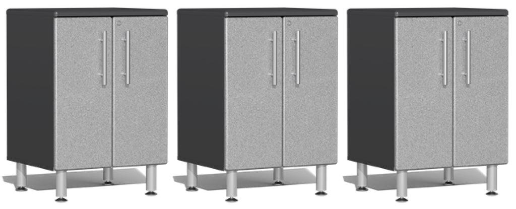 Ulti-MATE Garage 2.0 Series Silver 3-Piece Door Base