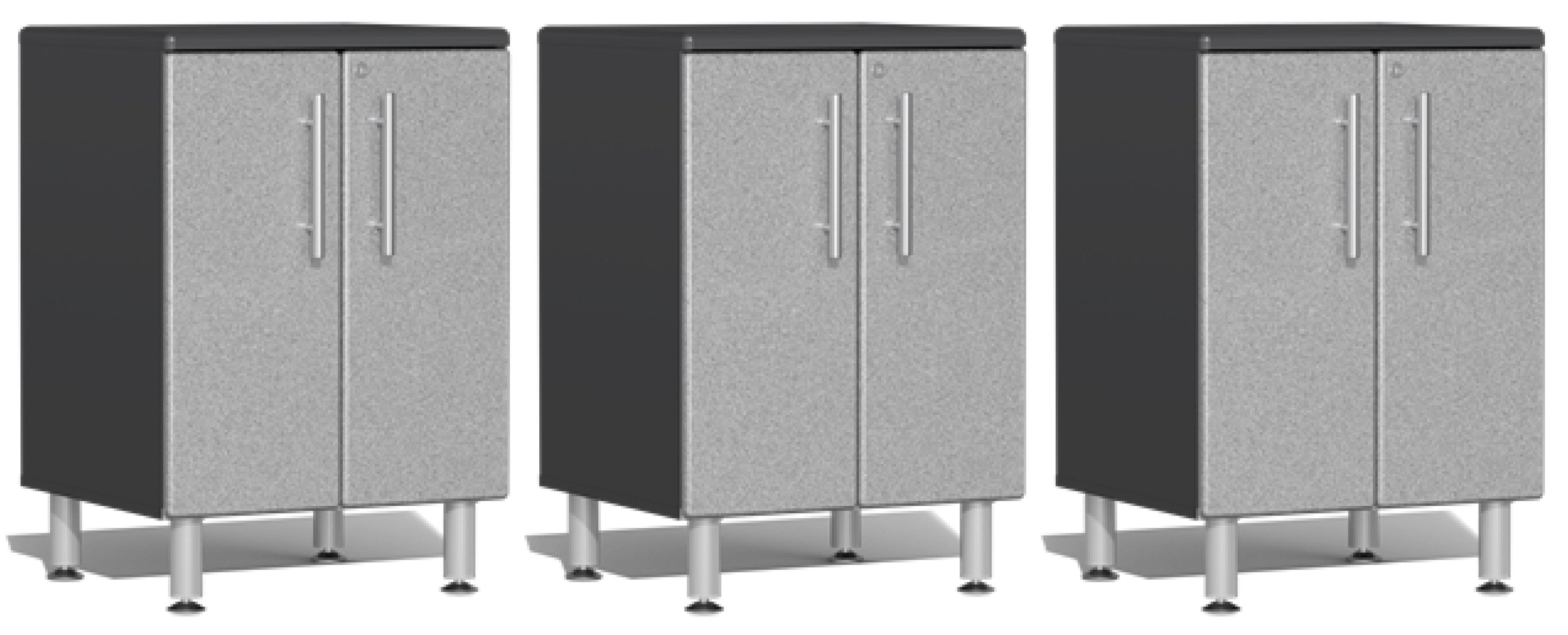Ulti-MATE Garage 2.0 Series Silver 3-Piece Door Base