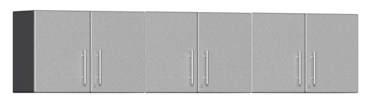 Ulti-MATE Garage 2.0 Series Silver 3-Piece Wall Cabinet Kit