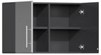 Ulti-MATE Garage 2.0 Series Silver 3-Piece Wall Cabinet Kit