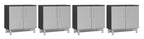 Ulti-MATE Garage 2.0 Series Silver 4-Piece Jumbo 2-Door