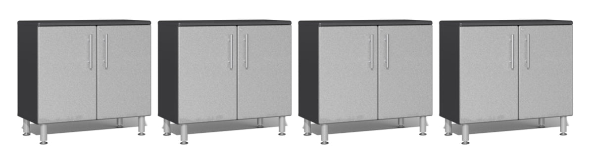 Ulti-MATE Garage 2.0 Series Silver 4-Piece Jumbo 2-Door