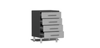 Ulti-MATE Garage 2.0 Series Silver 4-Piece Workstation Kit