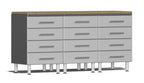 Ulti-MATE Garage 2.0 Series Silver 4-Piece Workstation Kit