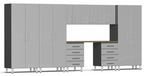 Ulti-MATE Garage 2.0 Series Silver 9-Piece Set - UG27092S