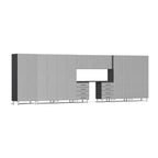 Ulti-MATE Garage 2.0 Series Silver Metallic 11 Piece Kit