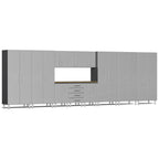 Ulti-MATE Garage 2.0 Series Silver Metallic 12-Piece Set