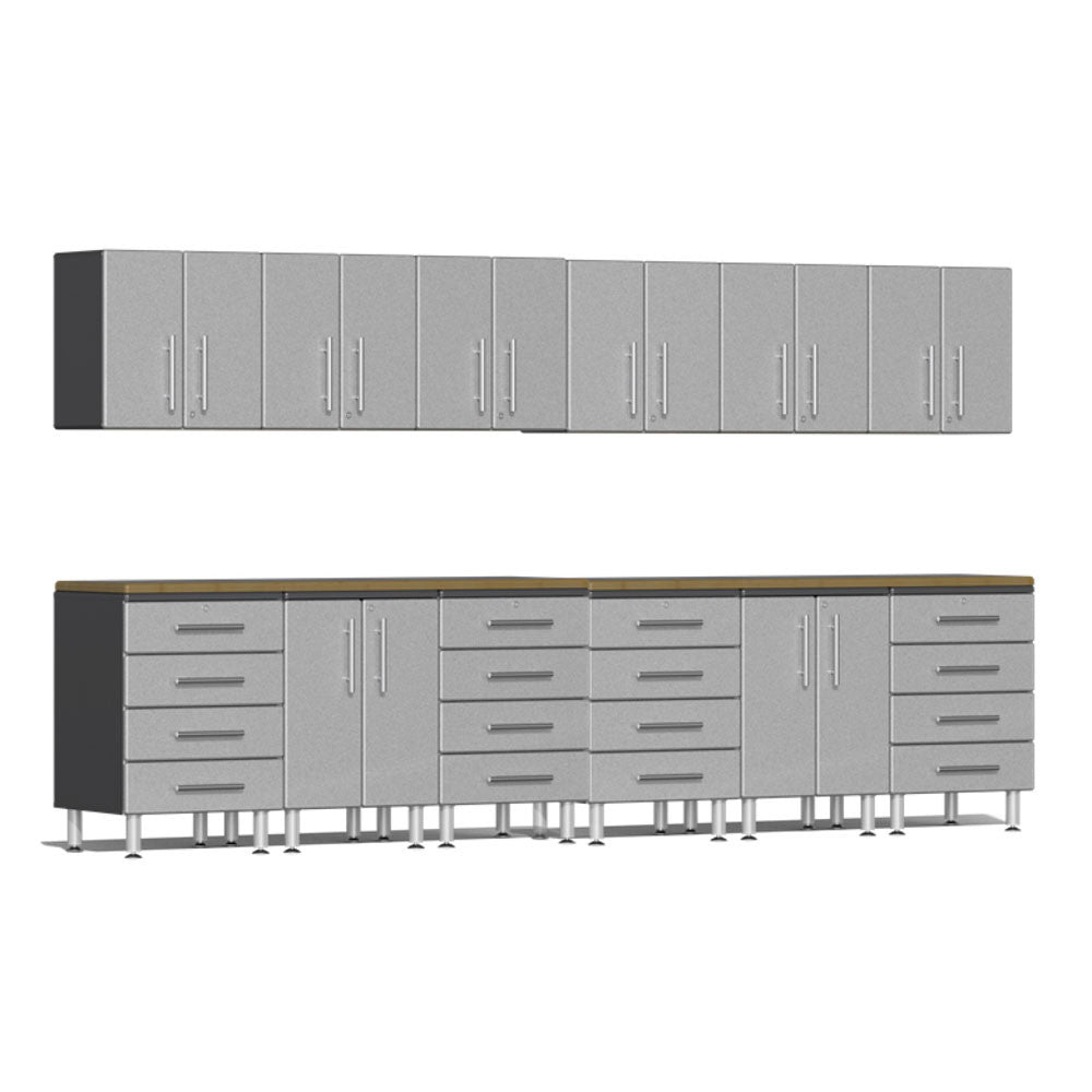 Ulti-MATE Garage 2.0 Series Silver Metallic 14-Piece Set