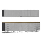 Ulti-MATE Garage 2.0 Series Silver Metallic 14-Piece Set
