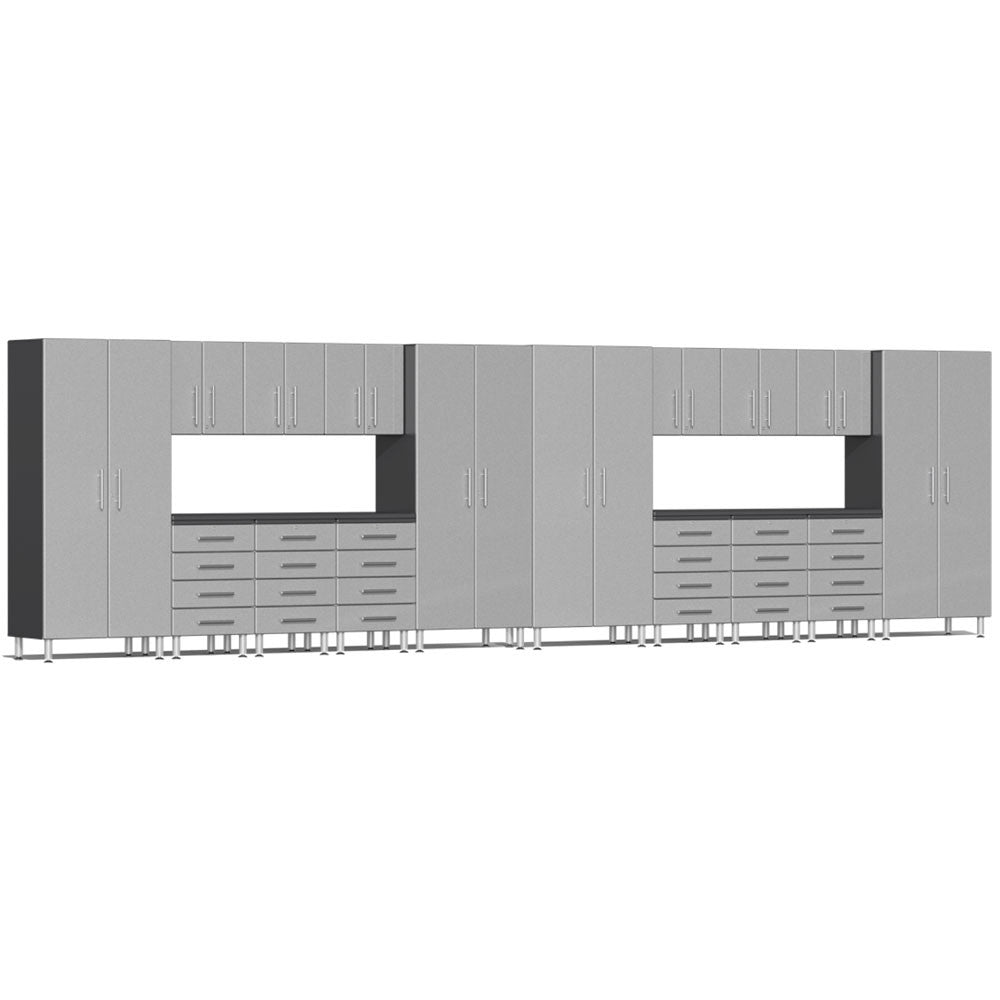 ULTI-MATE Garage 2.0 Series Silver Metallic 18 - Piece Set