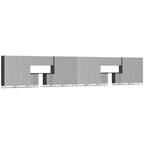 Ulti-MATE Garage 2.0 Series Silver Metallic 20-Piece Set