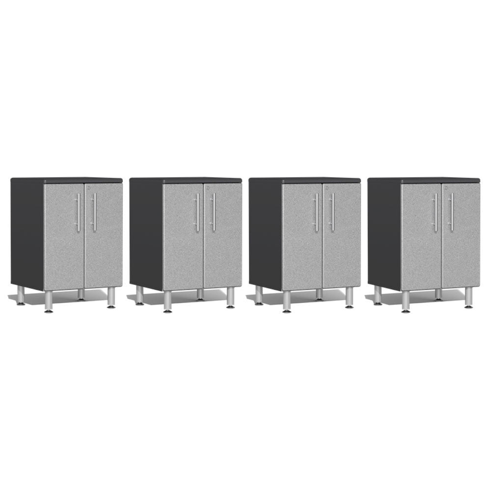 Ulti-MATE Garage 2.0 Series Silver Metallic 4-Piece 2-Door