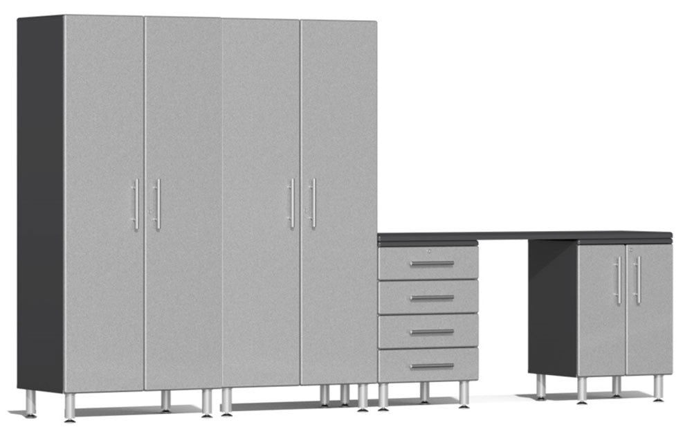 Ulti-MATE Garage 2.0 Series Silver Metallic 5 Piece Kit