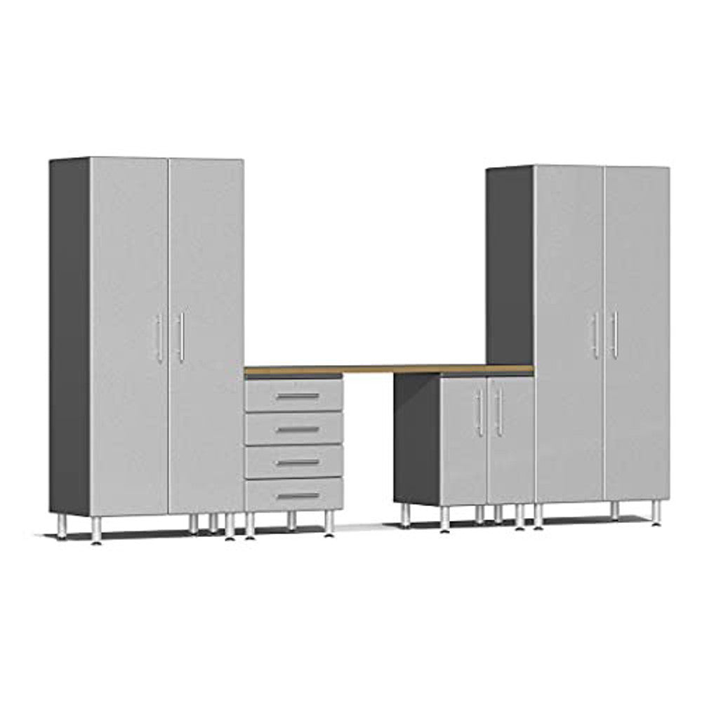 Ulti-MATE Garage 2.0 Series Silver Metallic 5-Piece Kit