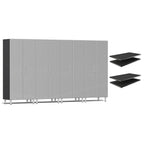 Ulti-MATE Garage 2.0 Series Silver Metallic 6-Piece Cabinet