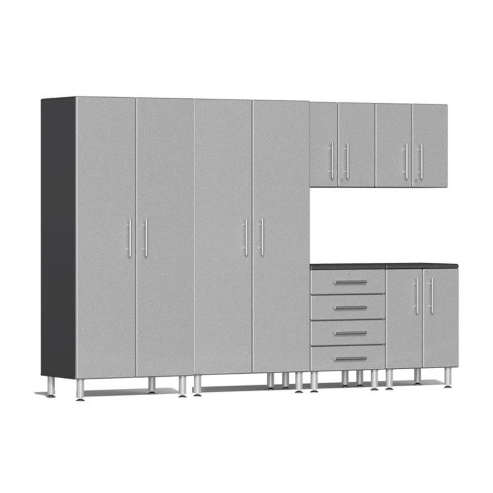 Ulti-MATE Garage 2.0 Series Silver Metallic 6-Piece Kit