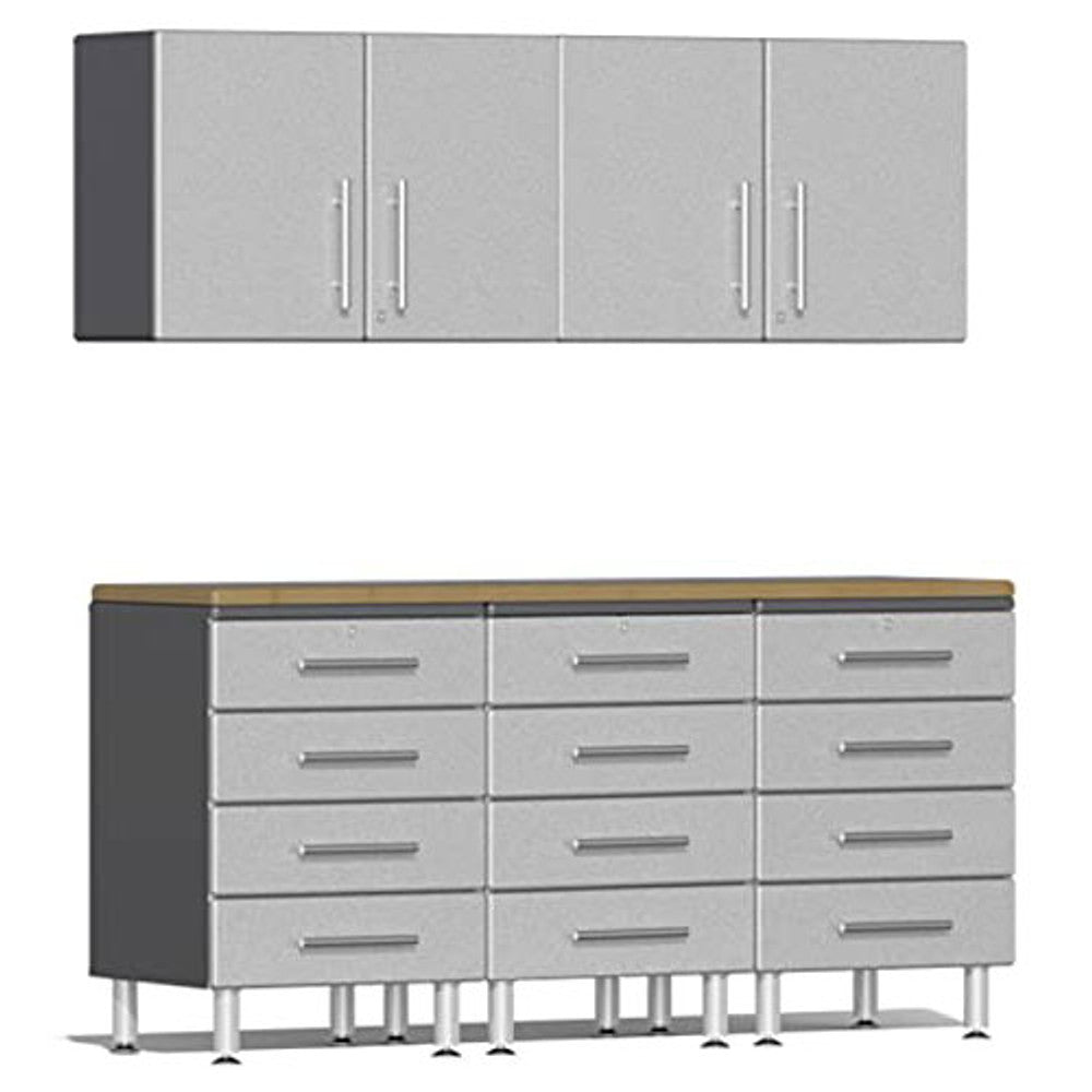 Ulti-MATE Garage 2.0 Series Silver Metallic 6-Piece Kit
