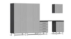 Ulti-MATE Garage 2.0 Series Silver Metallic 6 Piece Kit