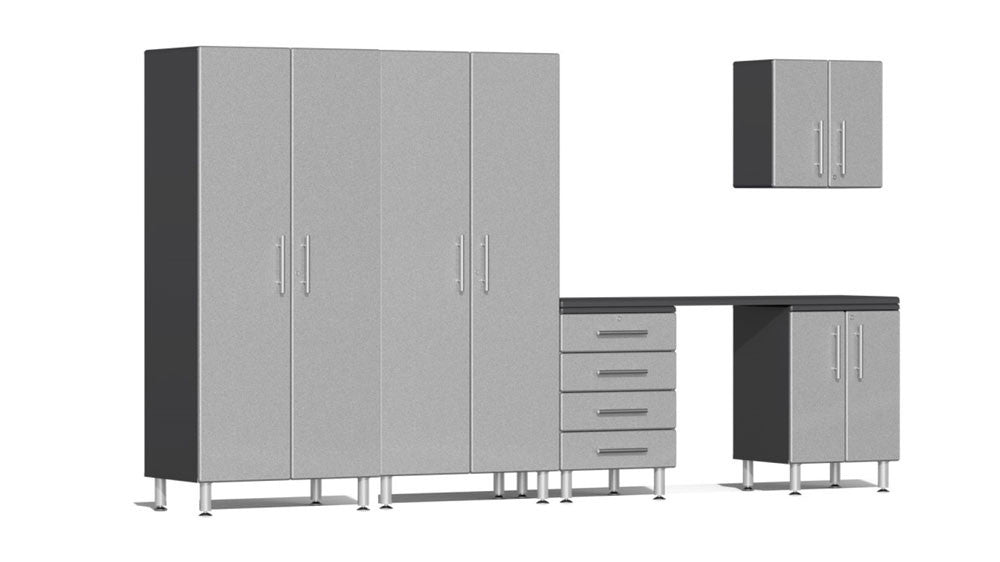 Ulti-MATE Garage 2.0 Series Silver Metallic 6 Piece Kit