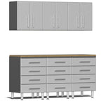 Ulti-MATE Garage 2.0 Series Silver Metallic 7-Piece Kit