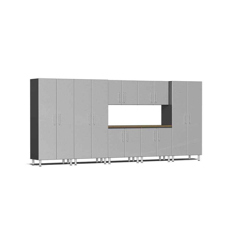 Ulti-MATE Garage 2.0 Series Silver Metallic 8-Piece Combo