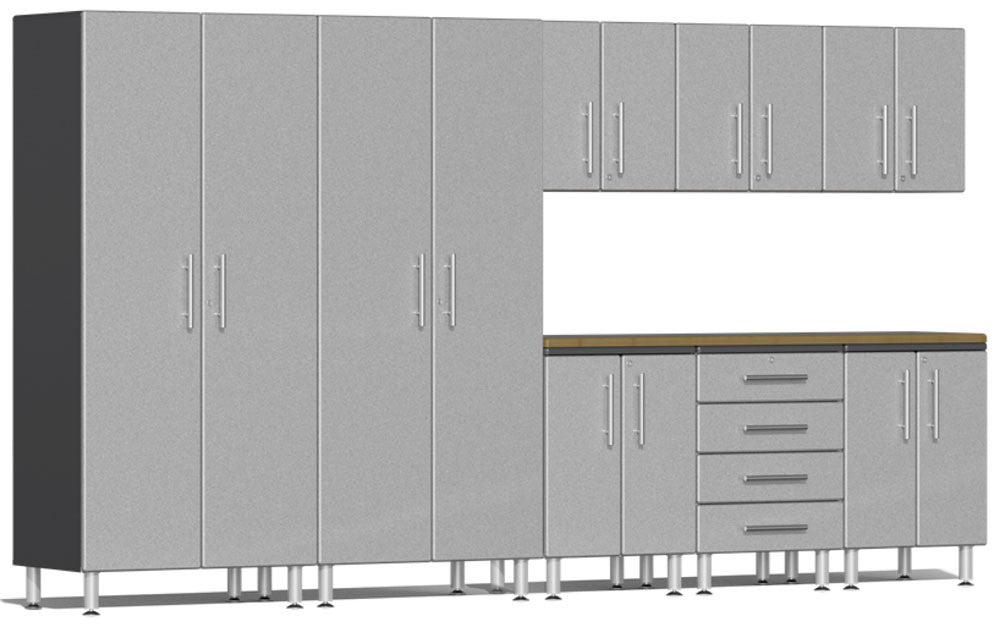 Ulti-MATE Garage 2.0 Series Silver Metallic 9-Piece Set