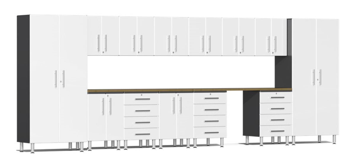 Ulti-MATE Garage 2.0 Series White 15-Piece Kit