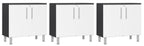 Ulti-MATE Garage 2.0 Series White 3-Piece Jumbo Base