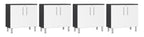 Ulti-MATE Garage 2.0 Series White 4-Piece Jumbo 2-Door Base