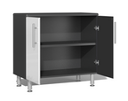 Ulti-MATE Garage 2.0 Series White 4-Piece Jumbo 2-Door Base