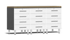 Ulti-MATE Garage 2.0 Series White 4-Piece Workstation Kit
