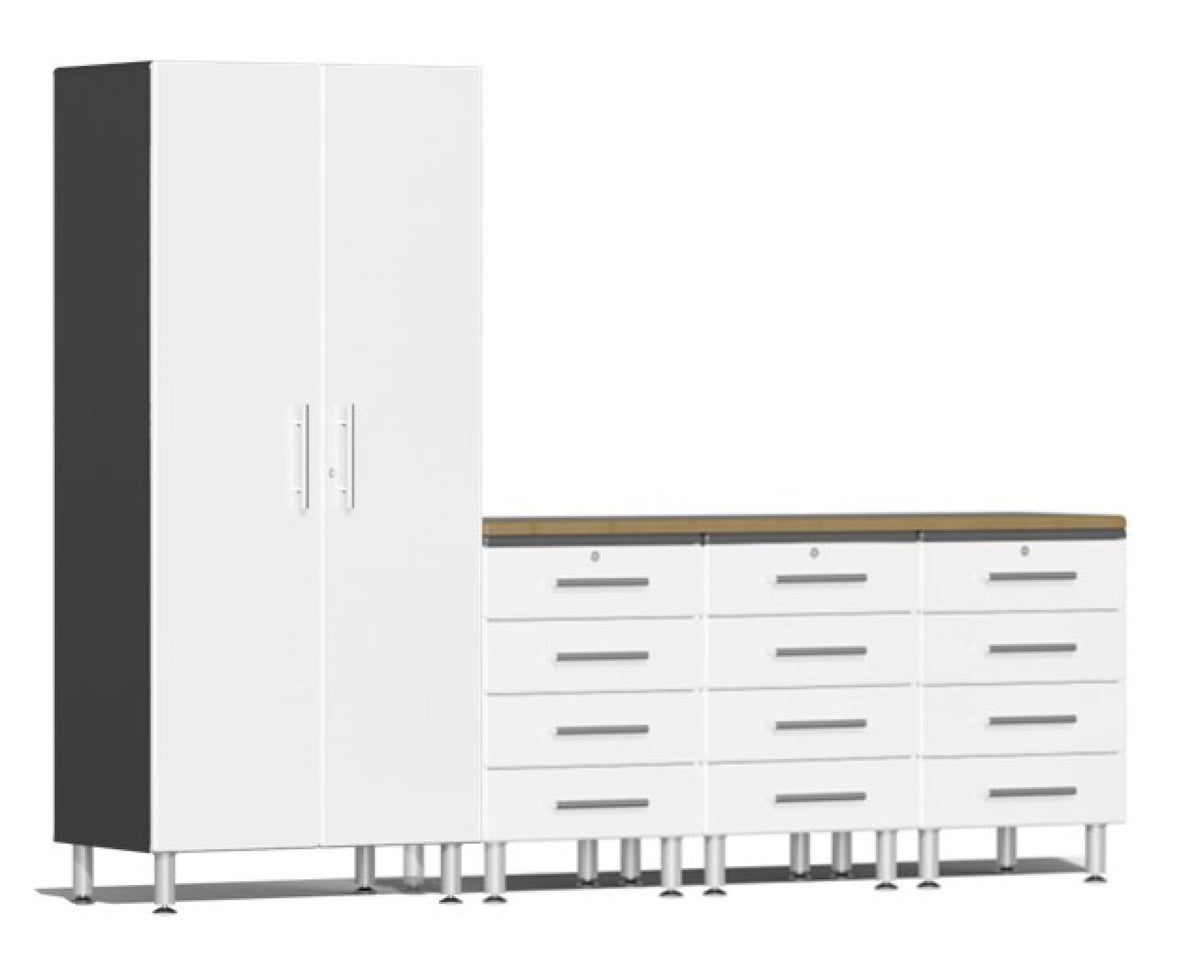 Ulti-MATE Garage 2.0 Series White 5-Piece Set - UG20052W