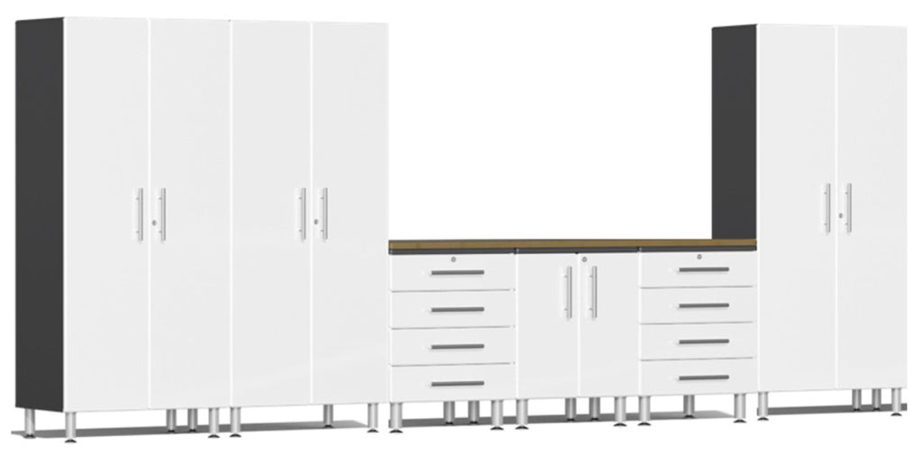 Ulti-MATE Garage 2.0 Series White 7-Piece Set - UG20272W