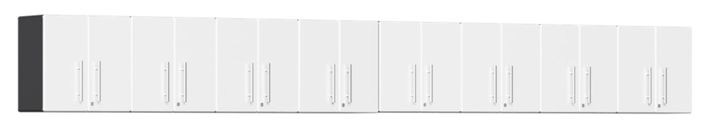 Ulti-MATE Garage 2.0 Series White 8-Piece Wall Cabinet Set