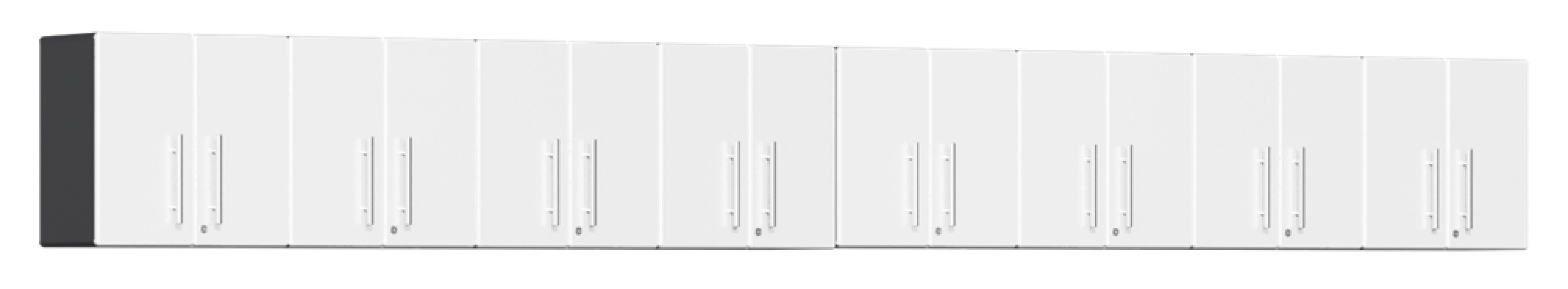 Ulti-MATE Garage 2.0 Series White 8-Piece Wall Cabinet Set