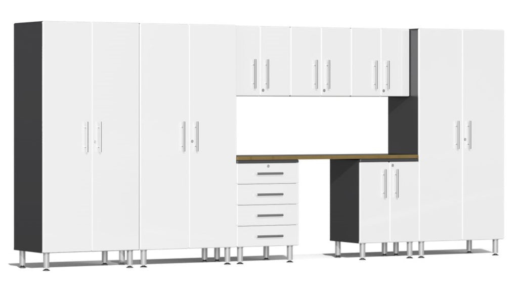 Ulti-MATE Garage 2.0 Series White 9-Piece Set - UG26092W