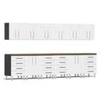 Ulti-MATE Garage 2.0 Series White Metallic 14-Piece Set