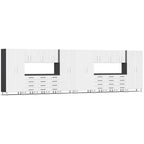 ULTI-MATE Garage 2.0 Series White Metallic 18 - Piece Set