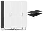 Ulti-MATE Garage 2.0 Series White Metallic 3-Piece Cabinet