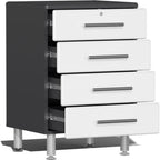 Ulti-MATE Garage 2.0 Series White Metallic 6-Piece Kit