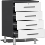 Ulti-MATE Garage 2.0 Series White Metallic 6 Piece Kit